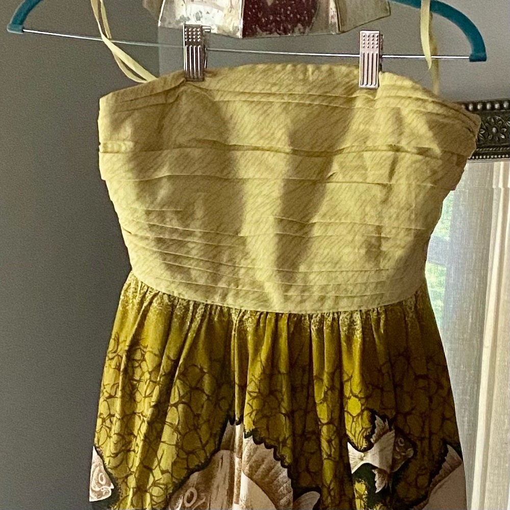 Anthropologie Vanessa Virginia straplesss dress - Picture 11 of 12